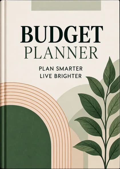 Budget Planner — plan smarter, live brighter