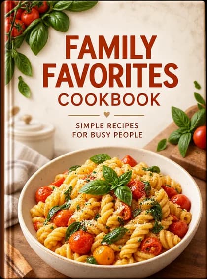 Family Favorites Cookbook — simple recipes for busy people
