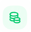Stacked coins
