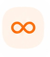 An infinity sign