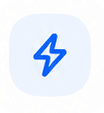 A lightning bolt