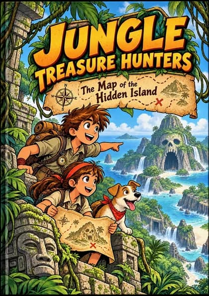 Jungle Treasure Hunters — a comic