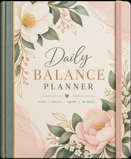 Daily Balance Planner